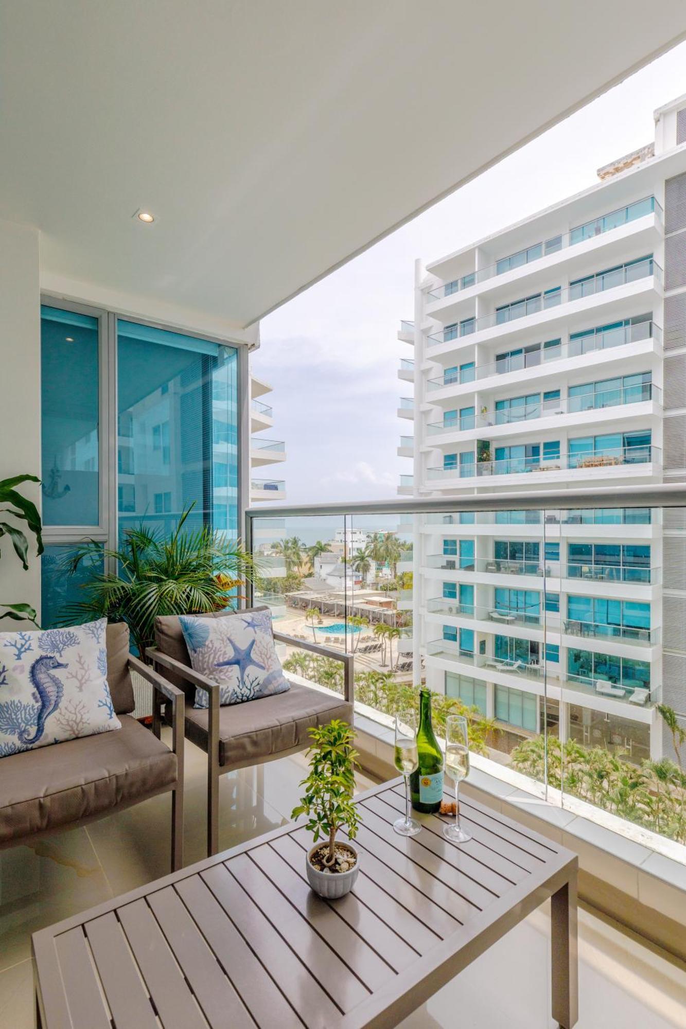 Apartment Moderno Y Lujoso Apto De Playa En Morros Cartagena (Kolumbien)